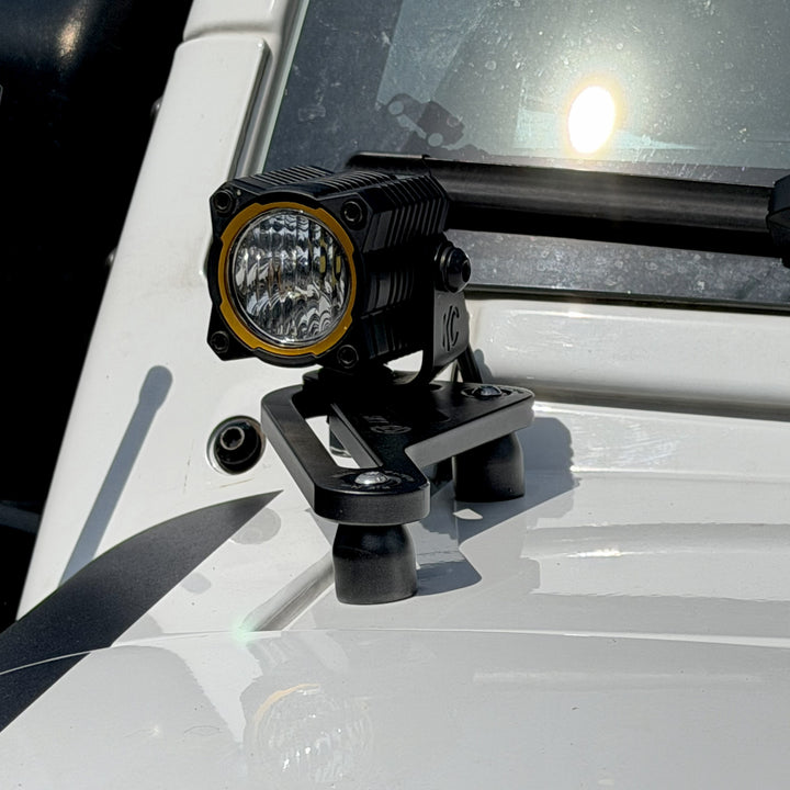 A-Pillar Light Mounts for JK Wrangler 2007-2018