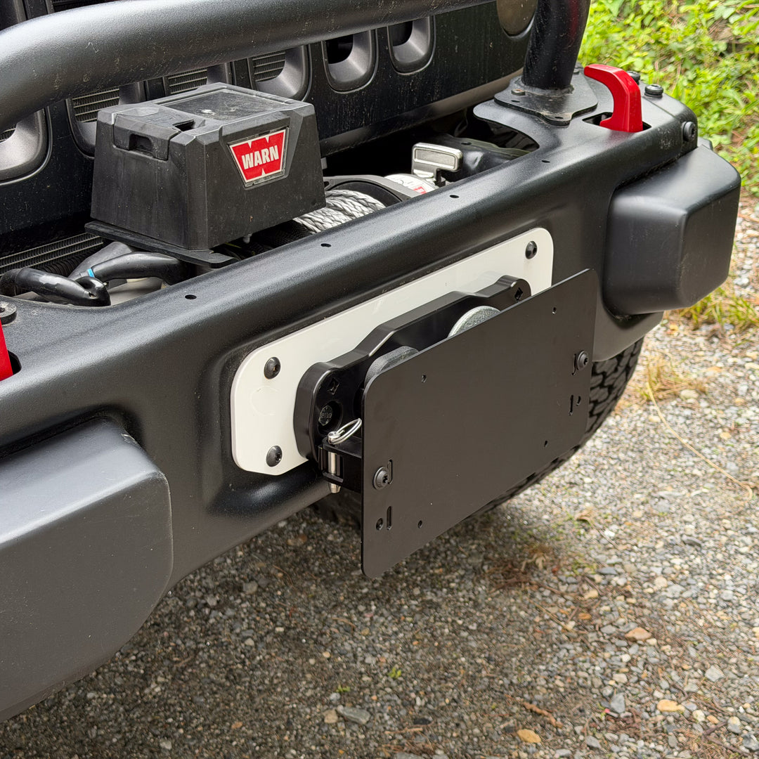 HazardKey Quick Disconnect License Plate Mount