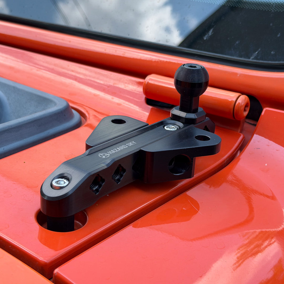 HazardKey Cowl Top Accessory Rail for JL/JT