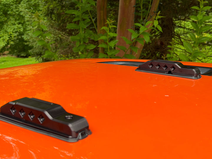 HazardKey Billet Hood Bumper Kit for JL/JT