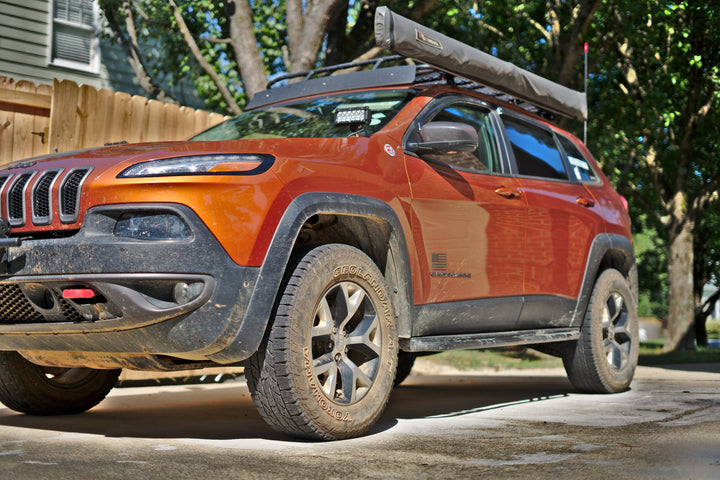 2" Level kit with 245/70/17 tires