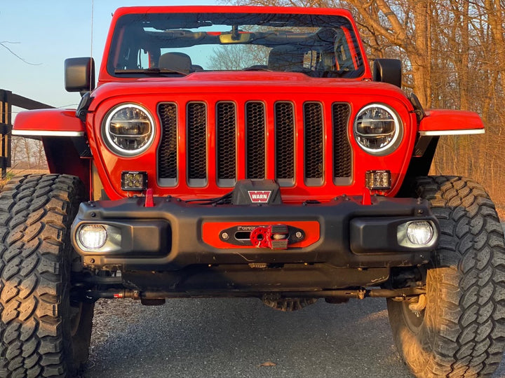 JL/JT Bumper Height Light Mounts