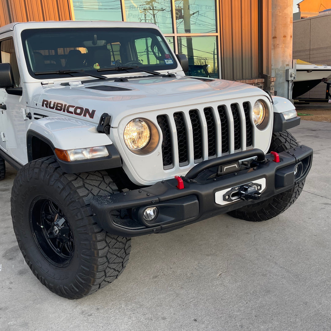 JL/JT Winch Fairlead Adapter for Factory Steel Bumper